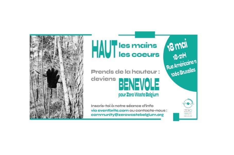 Image de couverture de « Deviens bénévole chez Zero Waste Belgium »