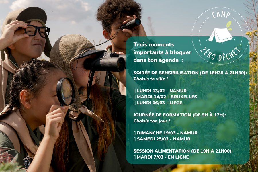 Image de couverture de « Nos formations camp zéro déchet »